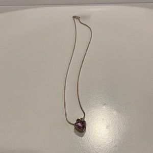 Amethyst necklace